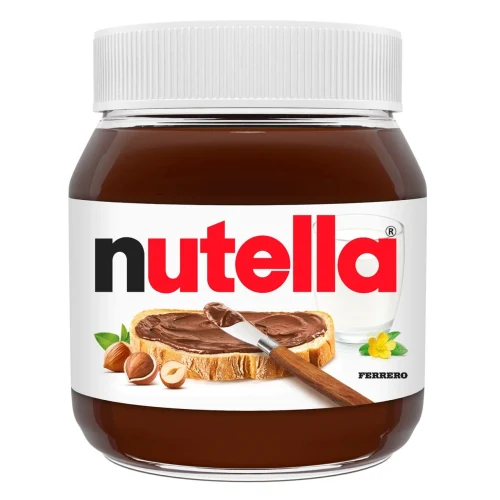 Cremă de alune de pădure cu cacao Nutella, 630 g