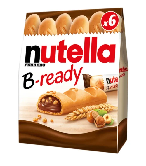 Batoane Nutella B-ready Netella, 6 buc.