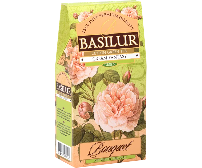 Чай зеленый  Basilur Bouquet Collection  CREAM FANTASY  100 г 3