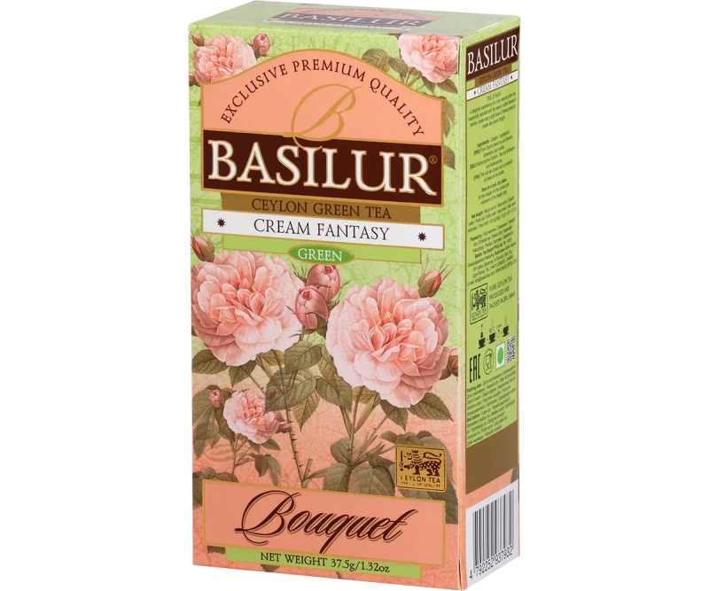 Чай зеленый  Basilur Bouquet Collection  CREAM FANTASY  25*1,5 г 3