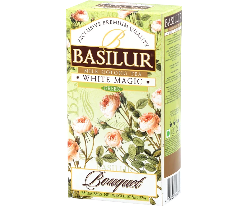 Чай зеленый  Basilur Bouquet Collection  WHITE MAGIC  25*1,5 г 3