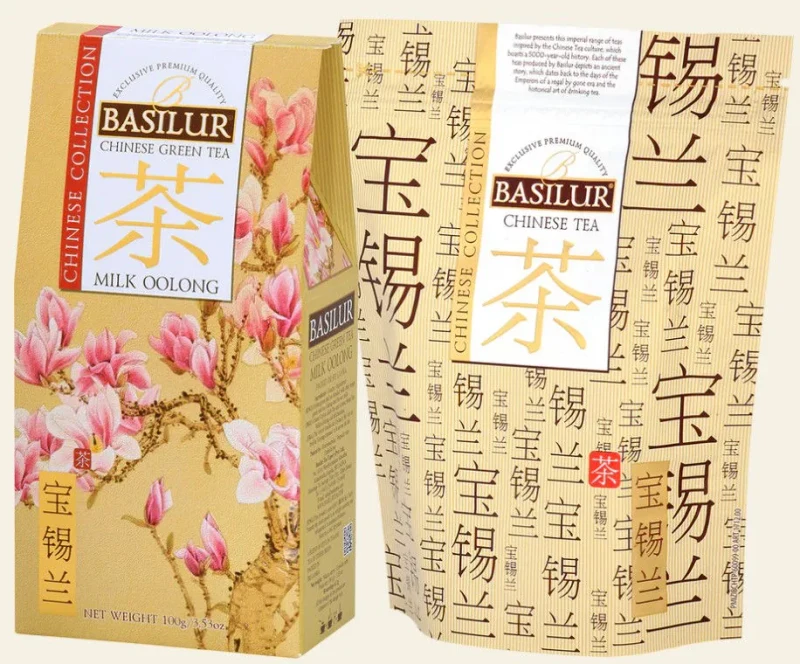 Ceai verde  Basilur Chinese Collection  MILK OOLONG  100g 2