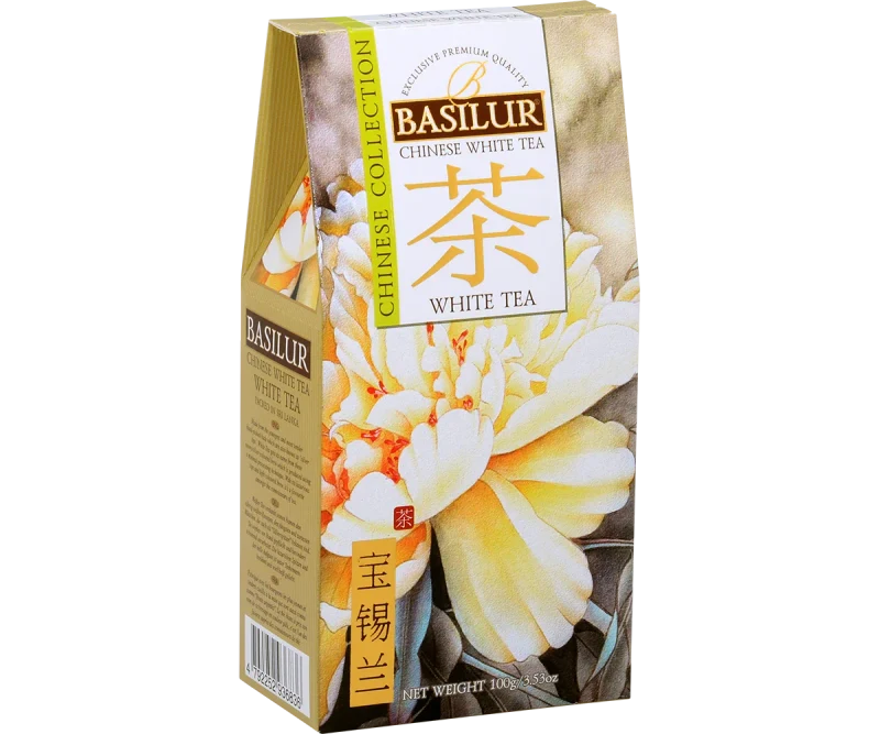 Ceai verde  Basilur Chinese Collection  WHITE TEA  100g 3