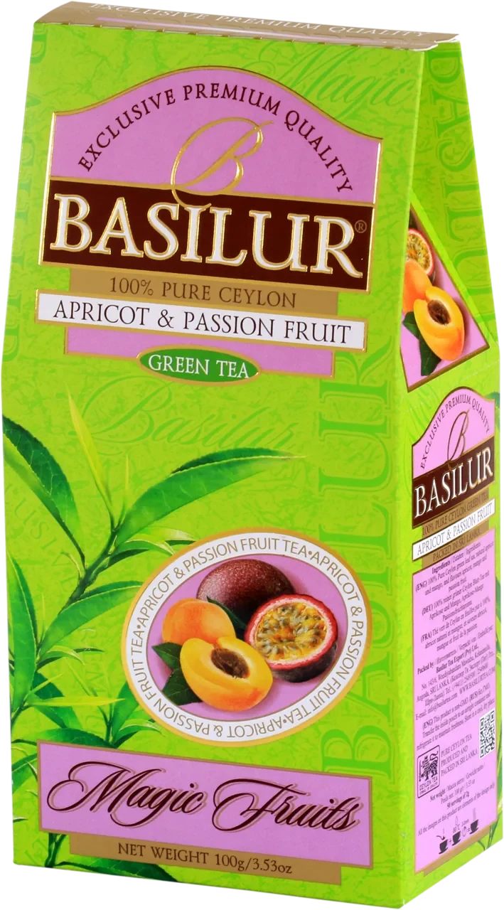 Зеленый чай Basilur Magic Fruits,  Apricot & Passion Fruit, 100 г 3