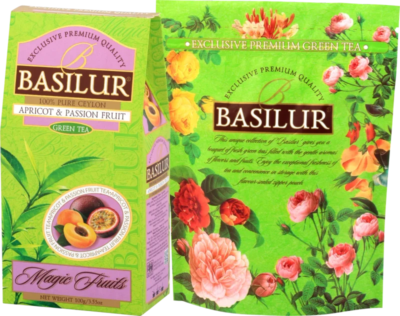 Зеленый чай Basilur Magic Fruits,  Apricot & Passion Fruit, 100 г 2