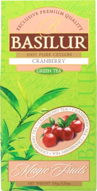 Зеленый чай Basilur Magic Fruits, Cranberry, 100 г 2