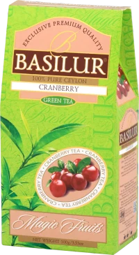 Зеленый чай Basilur Magic Fruits, Cranberry, 100 г 3