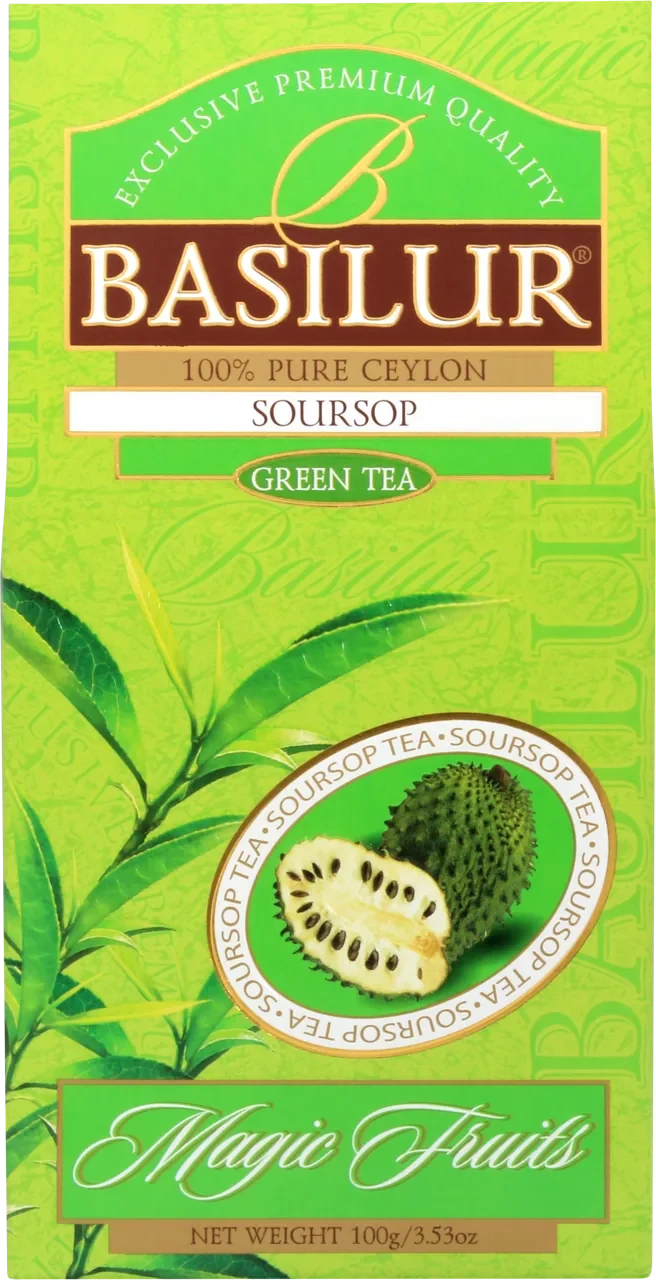 Зеленый чай Basilur Magic Fruits, Soursop, 100 г 2