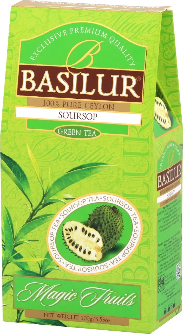 Зеленый чай Basilur Magic Fruits, Soursop, 100 г 3