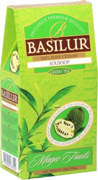 Зеленый чай Basilur Magic Fruits, Soursop, 100 г