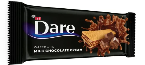 Dare вафли с кремом из молочного шоколада (73%), 142г