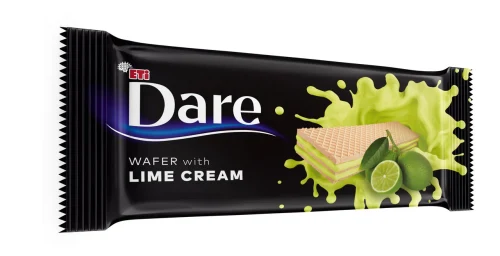 Dare вафельный батончик  с лаймовым кремом 66гр
