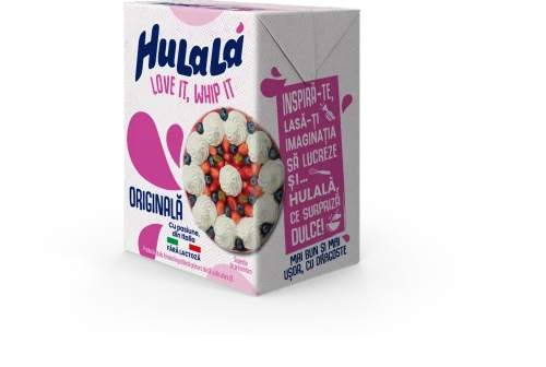 Frișcă Hulala Decor&Creme, 200ml