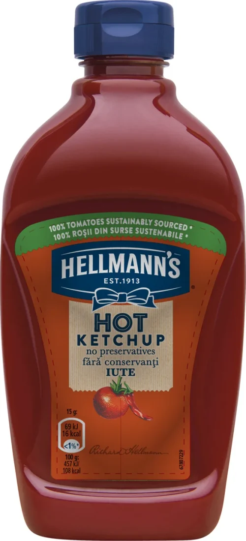 Кетчуп острый  Hellmann's, 470г