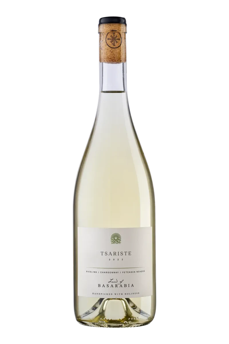 Land of Basarabia Tsariste, Riesling, Chardonnay, Feteasca Neagra,  sec alb,  0.75 L 2