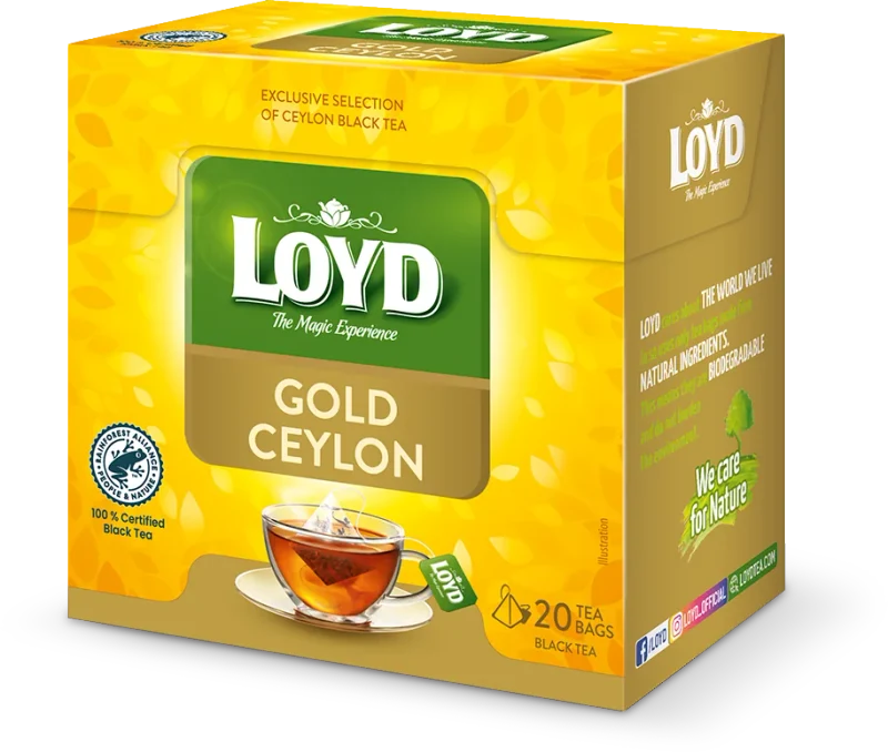 LOYD Gold Ceylon, Ceai negru, 20 pac 3