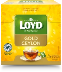 LOYD Gold Ceylon, Ceai negru, 20 pac 2