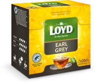LOYD Earl Grey, чай черный, 20 пак