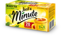 JUST A MINUTE Lemon, ceai negru, 20 pac 2