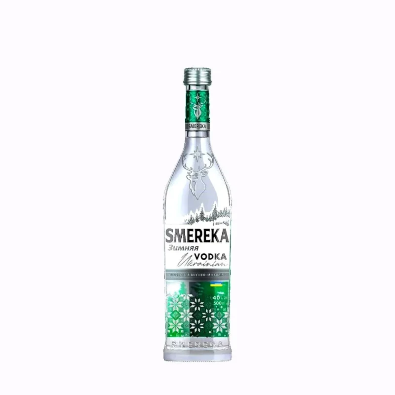 Vodcă Smereka Zimneia 40%,  0.5 L 3