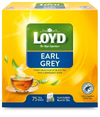 LOYD Earl Grey, ceai negru, 75 pac. 3