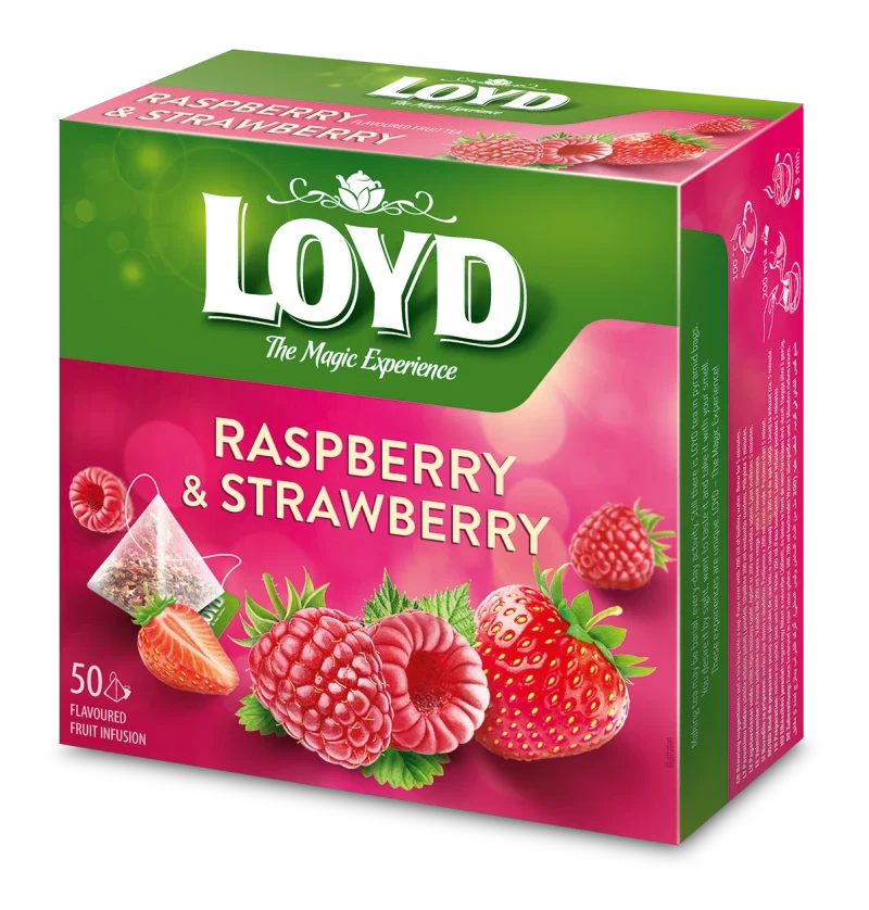 LOYD Raspberry & Strawberry, 50 pac 3