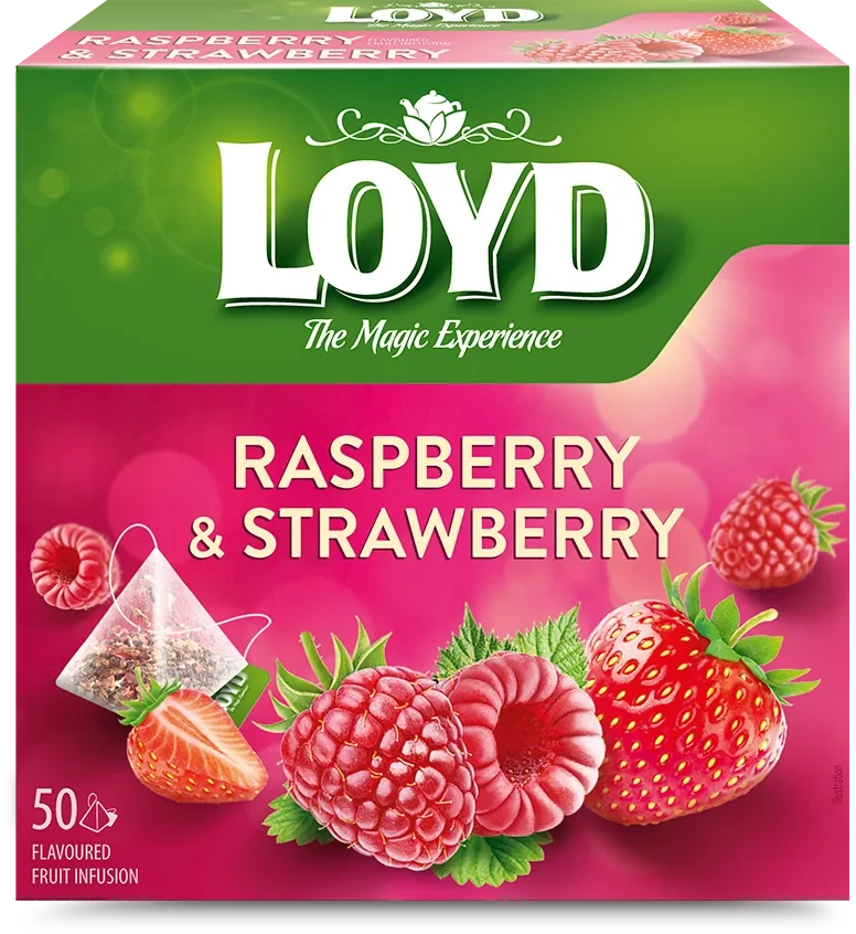 LOYD Raspberry & Strawberry, 50 pac 2