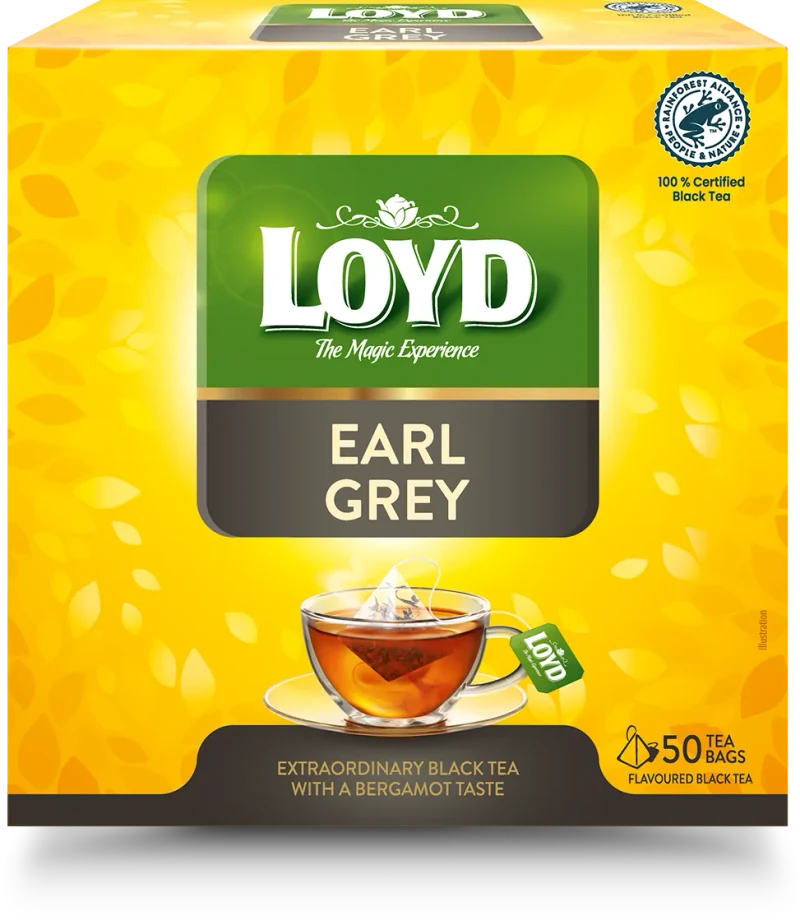 LOYD Earl Grey, чай черный, 50 пак 2