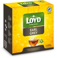 LOYD Earl Grey, чай черный, 50 пак