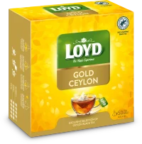 LOYD Gold Ceylon, ceai negru, 50 pac