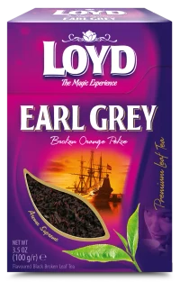 LOYD Leaf Tea Earl Grey, черный чай, 100г