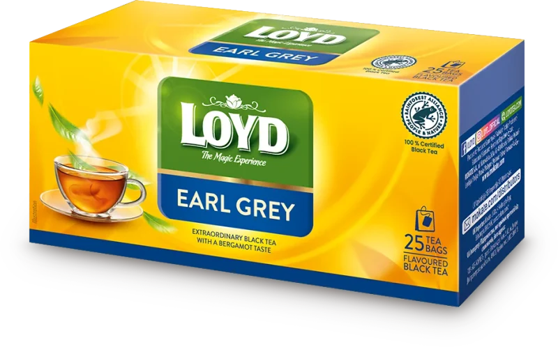 LOYD Earl Grey, Чай черный, 25 пак. 3