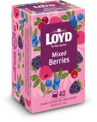 LOYD Mixed Berries, 40 пак