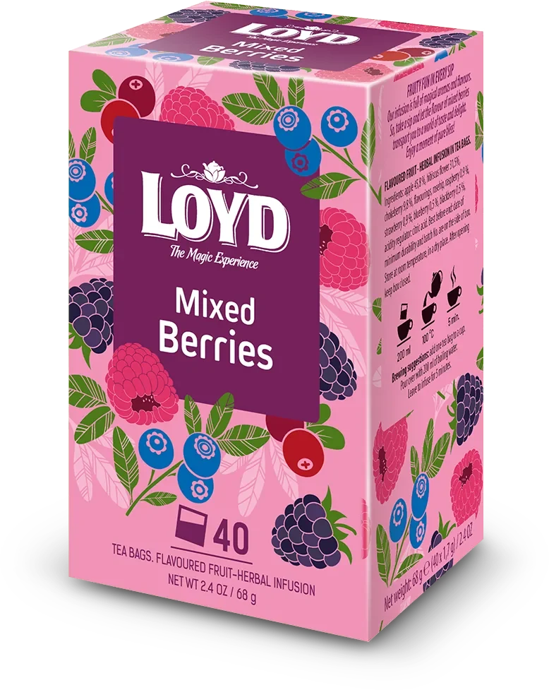 LOYD Mixed Berries, 40 пак 3
