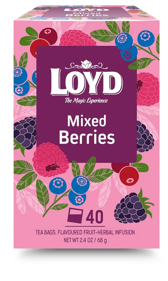 LOYD Mixed Berries, 40 пак 2