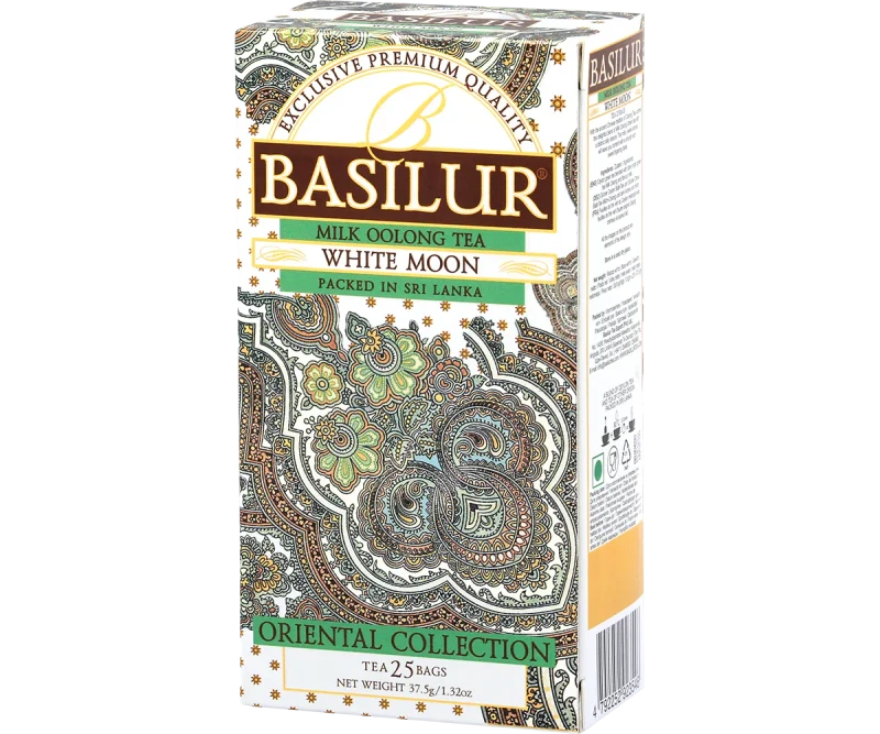 Чай зеленый  Basilur Oriental Collection  WHITE MOON  25*1,5 г 3