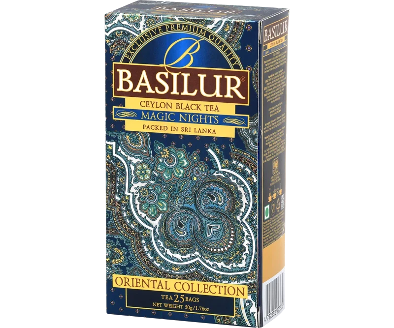 Чай черный  Basilur Oriental Collection  MAGIC NIGHTS  25*2 г 3