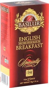 Ceai negru  Basilur Specialty Classics  ENGLISH BREAKFAST  25*2g 3