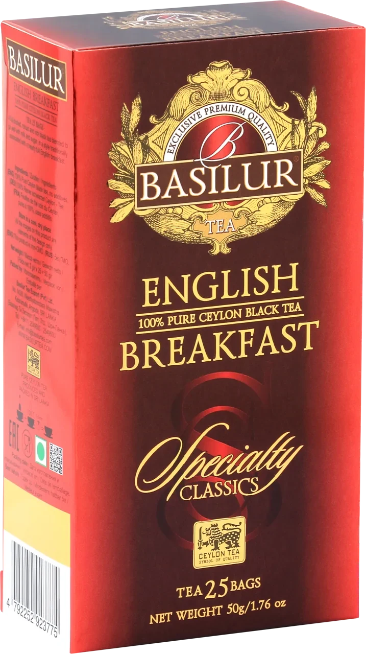 Ceai negru  Basilur Specialty Classics  ENGLISH BREAKFAST  25*2g 3