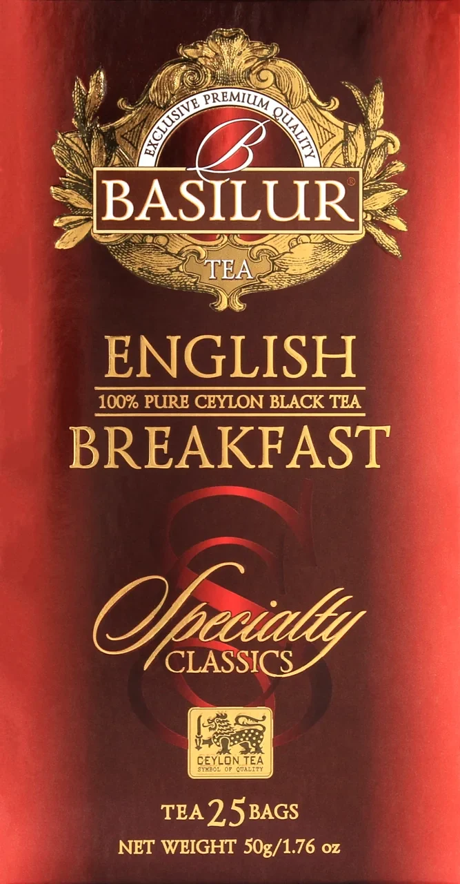 Ceai negru  Basilur Specialty Classics  ENGLISH BREAKFAST  25*2g 2