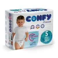Подгузники детские Confy Premium ECO, №5 BABY Junior (11-25 кг), 26 шт. 3