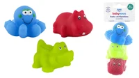 Jucării de baie, animăluţe pentru stropit, baby nova, 3 buc.  (31149) 2