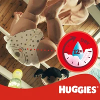 Set Scutece Huggies Little Movers Mega 4, Unisex  (7-18 kg), 132buc  (2x66buc) 7