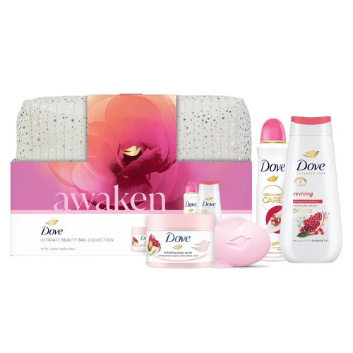 Cadou DOVE WOMEN REVIVING LARGE (SG 225ml + SCRUB 225ml + DEO 150ml + BAR 90gr)+ Gentuta Gratis 2025