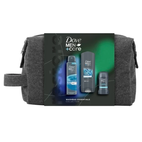 Cadou DOVE MEN +CARE CLEAN COMFORT (SG 250ml + DEO 150ml + STK 50ml) + Gentuta Gratis 2025