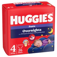 Ночные трусики Huggies Overnights 4 (9-14 kg), 26 шт.