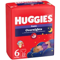 Scutece-chiloţel Huggies Overnights 6 (15-25 kg), 22 buc.  