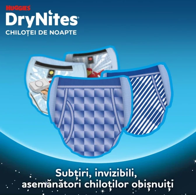 Трусики Huggies DryNites для мальчиков, 8-13 лет, 30-48 kg, 9 шт.  3