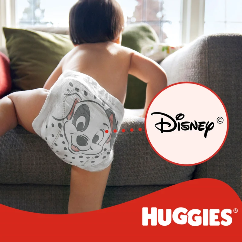 Scutece Huggies Little Movers Jumbo  4  (7-18 kg) Unisex, 50 buc. 8