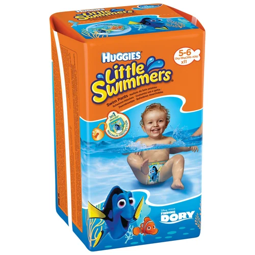 Подгузники для плавания Huggies Little Swimmers  5-6  (12-18 kg),  11 шт. 